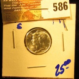 1940-S Mercury Dime, Gem Bu.