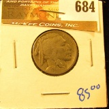 1926-S Key Date Buffalo Nickel