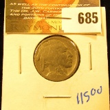 1915-S Key Date Buffalo Nickel