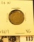 1869 U.S. Three Cent Nickel, VG.