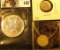 1964 Canada Silver Dimes, circulated; 1841 U.S. Seated Liberty Dime, Circulated; & 1991 .999 Fine On