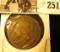 1859 Canada Large Cent, Fine.