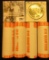 (4) 2001 D Solid Date Rolls of Gem BU New York Statehood Commemorative Quarters in bank-wrapped Roll