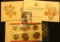 1980, 1989 & 1992 U.S. Mint Sets, all original as issued.