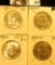 1959 P, D, 60 P, & D Franklin Silver Half Dollars, all BU to Gem BU.