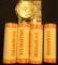 (4) 2000 D Original BU Bank-wrapped Rolls of New Hampshire Statehood Quarters; & 1896 P BU Morgan Si