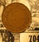 1917 Canada Large Cent, Brown AU.