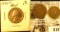1809 U.S. Half Cent AG; 1868 Shield Nickel VG; & 1972 S Proof Washington Quarter.