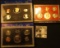 1972 S, 1981 S (no box) U.S. Proof Set & 1983 S U.S. Proof Set with original box of issue.