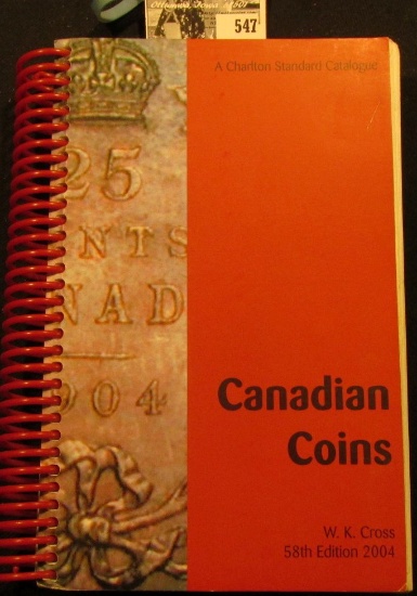 2004 Charlton Canadian Coins (58th edition).
