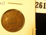 1920 Canada Small Cent, AU.