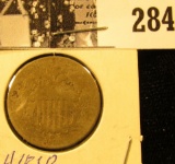 1868 U.S. Shield Nickel, Good.