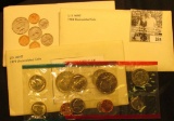 1979, 1980 & 1981 U.S. Mint Sets, all original as issued.