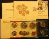 1980, 1989 & 1982 U.S. Mint Sets, all original as issued.