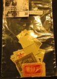 Bag of (21) uncancelled Stamps