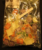 Bag of Great Britain Stamps.