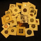 Old Selection of Canada Coins: (7) Canada Large Cents dating back to 1859; (9) small Cents; (2) Half