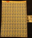 Complete Sheet of Unused West Virginia Liquor Control Commission Stamps. Pre Prohibition, I believe!