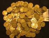 (140+) Buffalo Nickels, about 60% part date with the balance evenly split between full date and no d