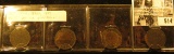 Lot of Canada Large Cents: 1859, 1881H, 1882H, & 1897. Grading VG-F with various problems.