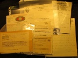Large group of Old late 1800s to early 1900 era Missouri Letterheads and invoices from now defunct c