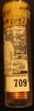 1958 Canada Gem BU Roll of Maple Leaf Cents in a plastic tube. (49 pcs.).