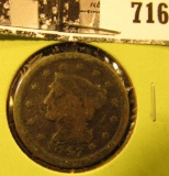 1847 U.S. Large Cent, Good.