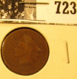 1867 U.S. Indian Head Cent, Good.