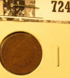 1872 U.S. Indian Head Cent, Good.