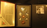 1991 Canada Double Dollar Proof Set in original hard case of issue.