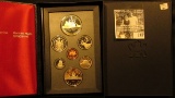 1987 Canada Double Dollar Proof Set in original hard case of issue.