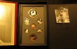 1988 Canada Double Dollar Proof Set in original hard case of issue.