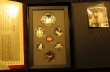 1989 Canada Double Dollar Proof Set in original hard case of issue.