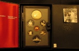 1985 Canada Double Dollar Proof Set in original hard case of issue.