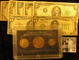 Series 1935A & 1935B One Dollar Silver Certificates; Series 1953 Two Dollar U.S. Note; (2) Series 19