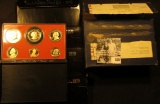 (4) 1979 S U.S. Proof Sets, all with Type II Cents, the remainder of the coins are type 1. Stored in