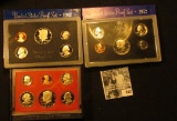 1972 S, 81 S, & 83 S U.S. Proof Sets. Original as issued.