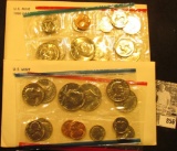 1980 & 81 U.S. Mint Sets. Original as issued.