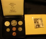 1976 Royal Canadian Mint Double Cent Set in original box of issue with literature.