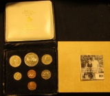 1974 Royal Canadian Mint Double Cent Set in original box of issue with literature.