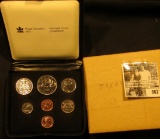 1979 Royal Canadian Mint Double Cent Set in original box of issue with literature.