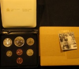 1980 Royal Canadian Mint Double Cent Set in original box of issue with literature.