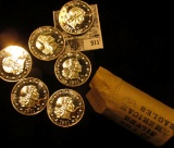 1981 Twenty-piece Original BU Roll of World Wide Mint Proof Issue One Ounce .999 Fine Silver Rounds