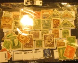 Nice group of what appears to be mostly mint, unused Austrian Stamps in a Stamp Collector's stock pa