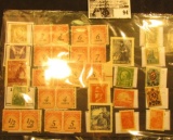 Nice selection of Mint, unused Postage Due Stamps, as well as a Taft, and a variety of Russian Stamp