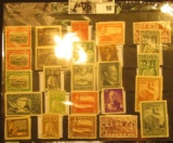 Nice selection of Mint, Unused Foreign Stamps including a German Hitler Stamp, Russian, Portugal, Sa