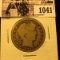 1041 . 1899 O U.S. Barber Half Dollar, VG.