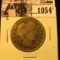 1054 . 1905 S U.S. Barber Half Dollar, Fine.