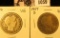 1059 . 1906 D & 07 D U.S. Barber Half Dollars, Very Good.