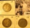 1064 . 1907 O VG, 1908 P VG, & 08 O VG U.S. Barber Half Dollars.
